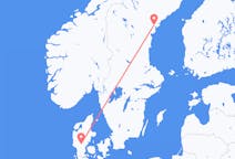 Fly fra Kramfors Municipality til Billund