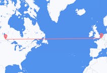 Flyg från Winnipeg, Kanada till Lille, Frankrike