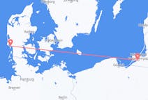 Flights from Kaliningrad, Russia to Esbjerg, Denmark