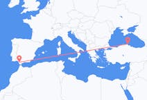 Flights from Sinop, Turkey to Jerez de la Frontera, Spain