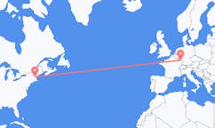 Flyg från Manchester, USA till Saarbrücken, Tyskland