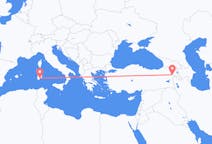 Flights from Iğdır, Turkey to Cagliari, Italy