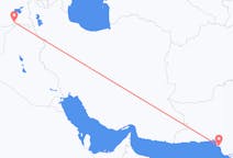 Fly fra Karachi til Şırnak (Şırnak Provins)