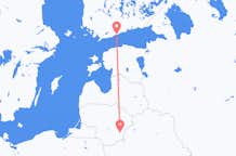 Flyreiser fra Vilnius, til Helsingfors