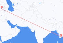 Flyg från Rangoon, Myanmar (Burma) till Van, Turkiet