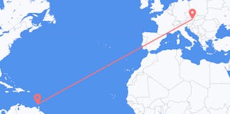 Flights from Grenada to Austria