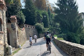 E-bike tour door Bergamo