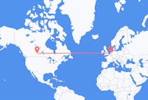 Flyg från Saskatoon, Kanada till Amsterdam, Nederländerna