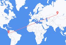 Flights from Quito, Ecuador to Novokuznetsk, Russia