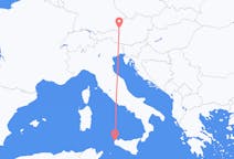 Flights from Trapani, Italy to Salzburg, Austria