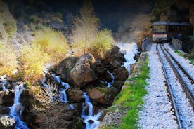 Privat tur Kalavrita, hulesøer, Odontotos jernbane fra Patras