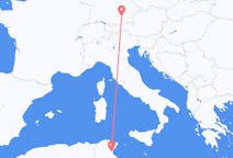 Voli da Enfida, Tunisia a Monaco di Baviera, Germania
