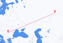 Fly fra Kurgan, Kurgan Oblast til Craiova
