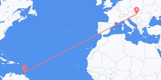 Flights from Grenada to Hungary