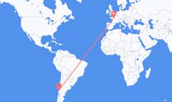 Flyrejser fra Valdivia, Chile til Tours, Frankrig