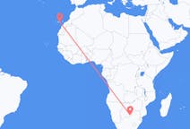 Flights from Gaborone to Las Palmas de Gran Canaria