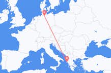 Flyreiser fra Hamburg, til Corfu