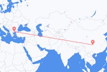 Flyreiser fra Chongqing, til Kavala Prefecture