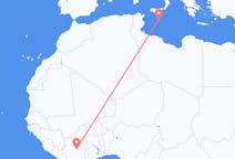 Vluchten van Bouaké, Ivoorkust naar Malta, Malta