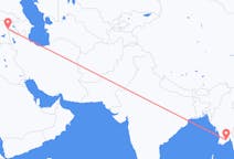 Fly fra Rangoon til Iğdır