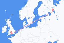 Flights from Petrozavodsk, Russia to Bournemouth, the United Kingdom