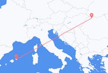 Flights from Menorca, Spain to Baia Mare, Romania