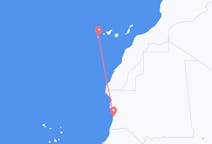 Flyreiser fra Nouakchott, til Valverde