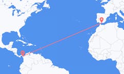 Flights from La Palma, Panama to Málaga, Spain