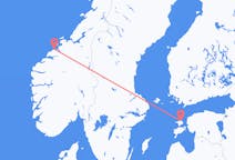 Flyg från Kardla till Kristiansund