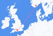 Loty z miasta Kristiansand do miasta Bournemouth