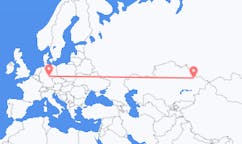 카자흐스탄 세메이에서 출발해 독일 에르푸르트로(으)로 가는 항공편