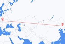 Flyreiser fra Changchun, Kina til Rzeszów, Polen