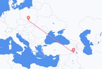 Flyreiser fra Hakkâri, Tyrkia til Katowice, Polen