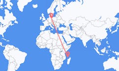 Flyg från Mamoudzou, Frankrike till Berlin, Maryland, Tyskland