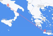 Flights from Chania, Greece to Naples, Italy
