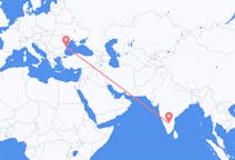 Flights from Bengaluru, India to Constanța, Romania