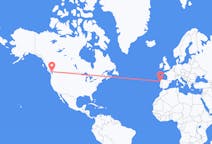 Flyreiser fra Vancouver, Canada til Vigo, Spania