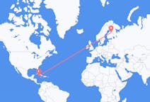 Fly fra Cayman Brac til Kajaani