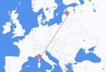 Flights from Ajaccio to Riga