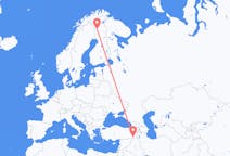 Flights from Şırnak, Turkey to Kittilä, Finland
