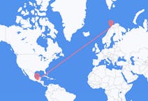 Flyreiser fra Tuxtla Gutiérrez, Mexico til Bardufoss, Norge