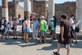 ALL INCLUSIVE turné. Pompeji-utgrävningar med transfer från Neapel, guide och biljett.