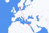 Flights from Asyut, Egypt to Aarhus, Denmark