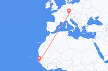 Flyrejser fra Bissau til München