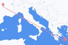 Flyrejser fra Clermont-Ferrand til Santorini