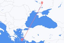 Fly fra Dnipro til Astypalaia
