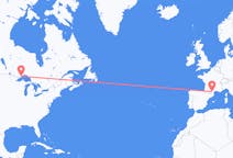 Flyg från Thunder Bay, Kanada till Carcassonne, Frankrike