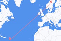 Flights from Saint Lucia to Östersund