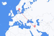 เที่ยวบิน จาก กรุงแบกแดด, อิรัก ไปยัง กอเทนเบิร์ก, สวีเดน