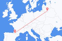 Flyrejser fra Pau, Frankrig til Vilnius, Litauen